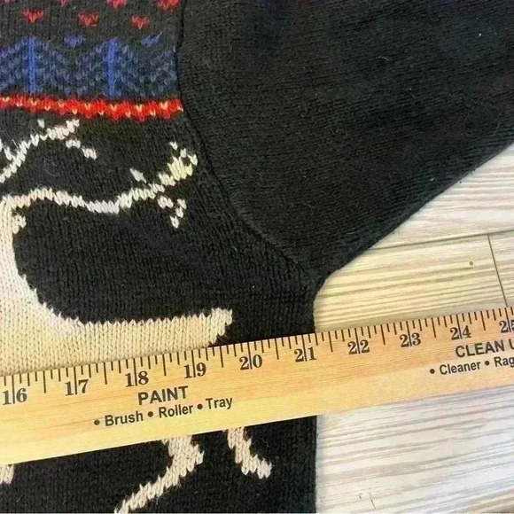 Vintage Bugle Boy Fair Isle Christmas Sweater - Picture 4 of 5